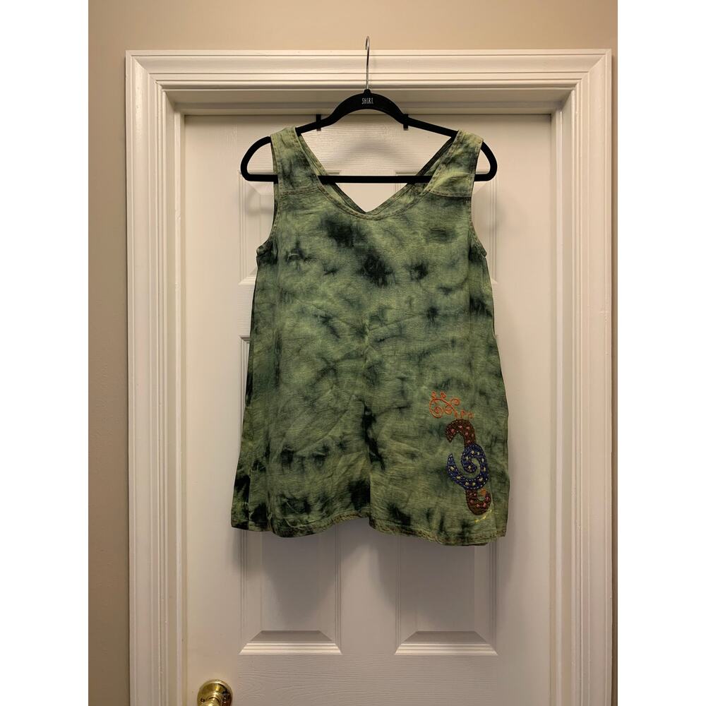 Sacred Threads Embroidered Tank - Picture 2 of 4